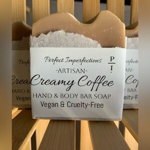 Sweet Creamy Coffee Hand and body soap Handmade in small batches